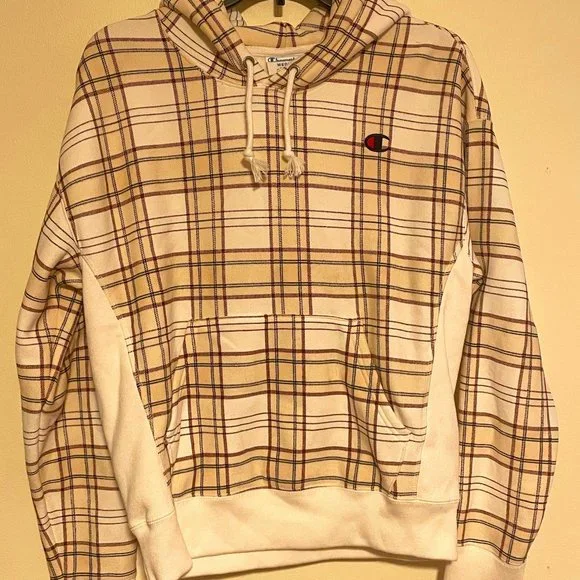 Urban Outfitters Champion Plaid Hoodie